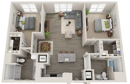 Floor plan B9W