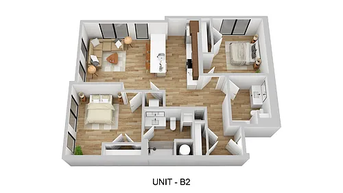 Floor plan B2