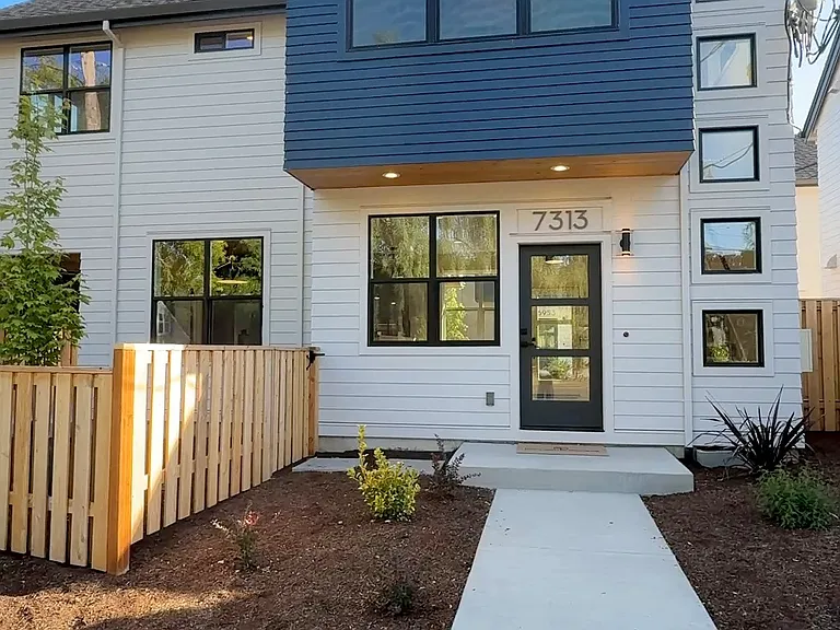Front of the house.