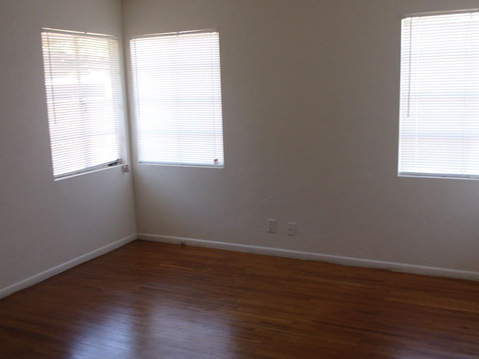 Hardwood floors in bedrooms