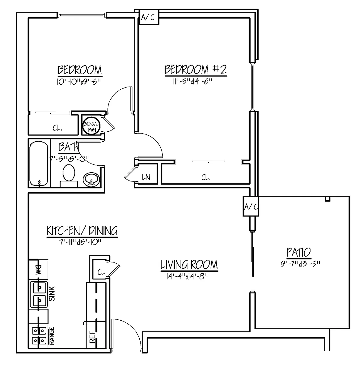 Floor plan Meadow