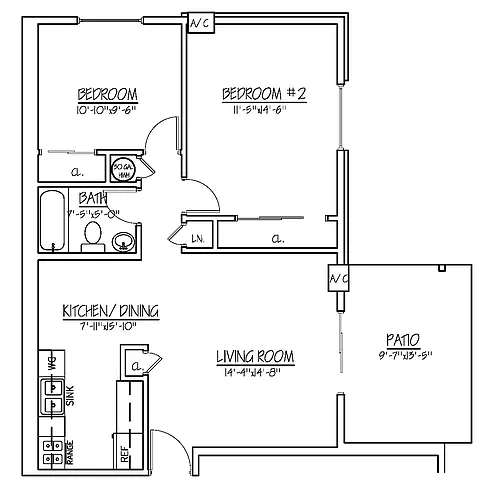 Floor plan Meadow