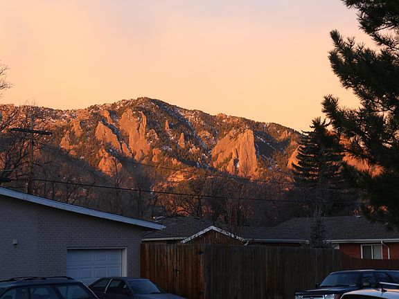 View from the front stoop.