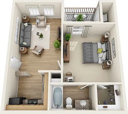 Floor plan A1