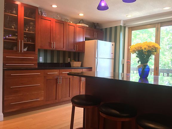 Kitchen with plenty of storage.