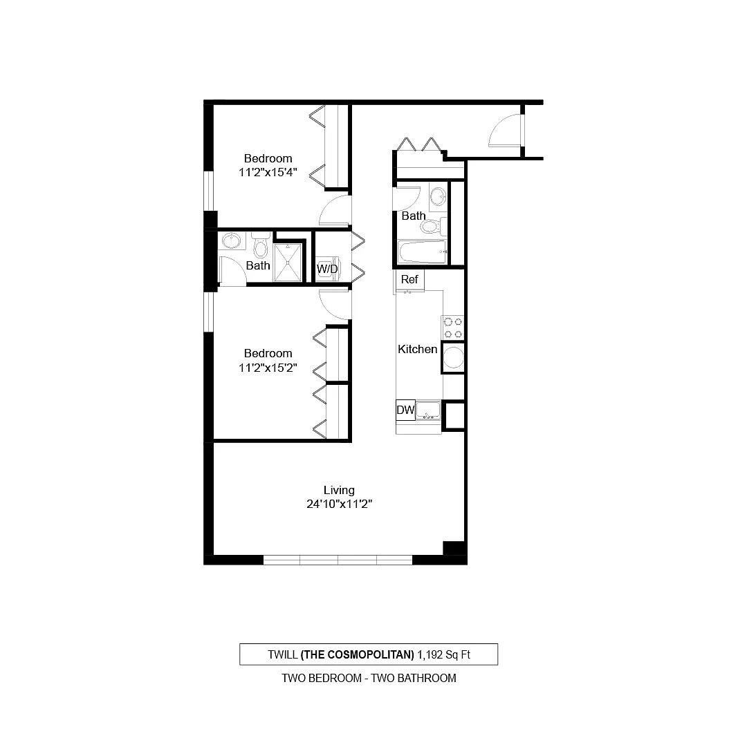 Floor plan Twill