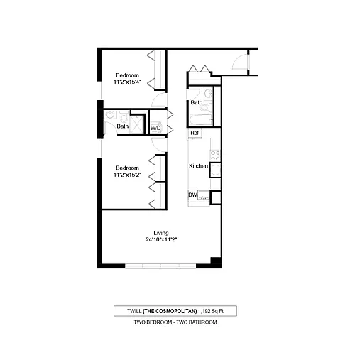Floor plan Twill