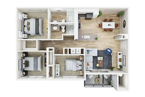 Floor plan 3X2