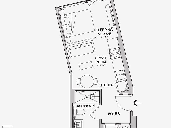 2nd image of 12 Halsey St #528