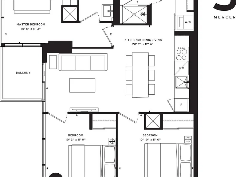 55 Mercer St #2802 — Photo 16