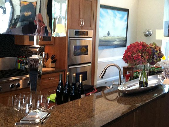 Main level open floorplan