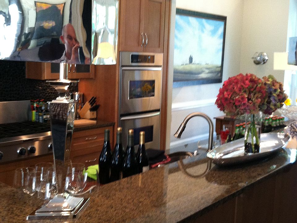 Main level open floorplan