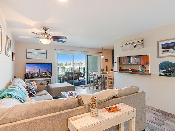 Living room with view