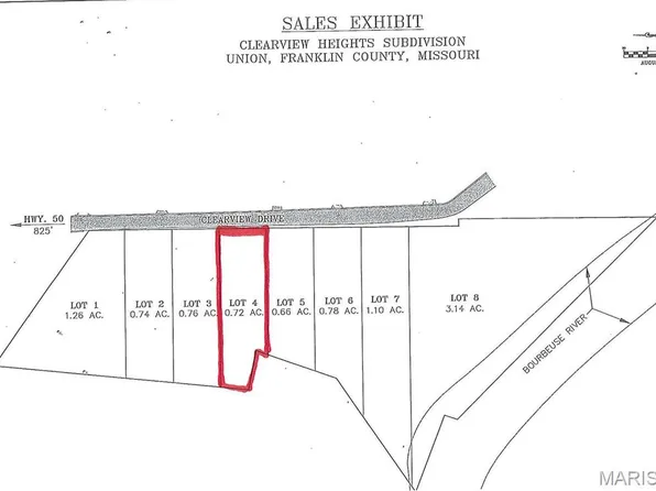 LOT Four Clearview Dr, Union, MO 63084