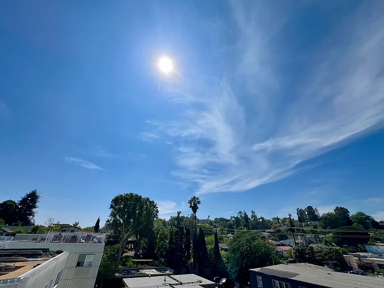 View from roof deck