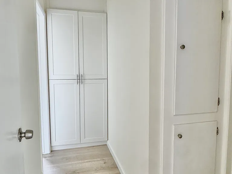 Hallway Storage & Washer/Dryer closet