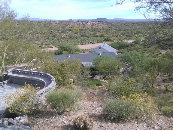 View down to home & garage