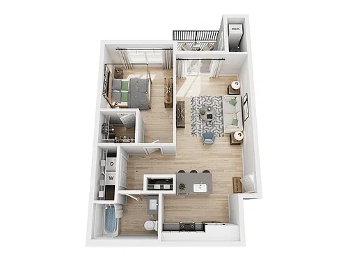 Floor plan The Loom