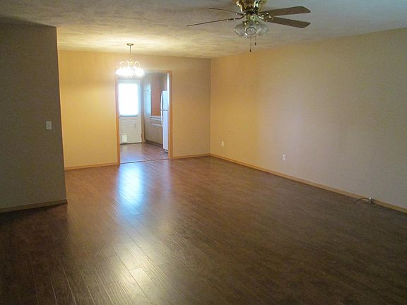 living room to Dining room, and into kitchen