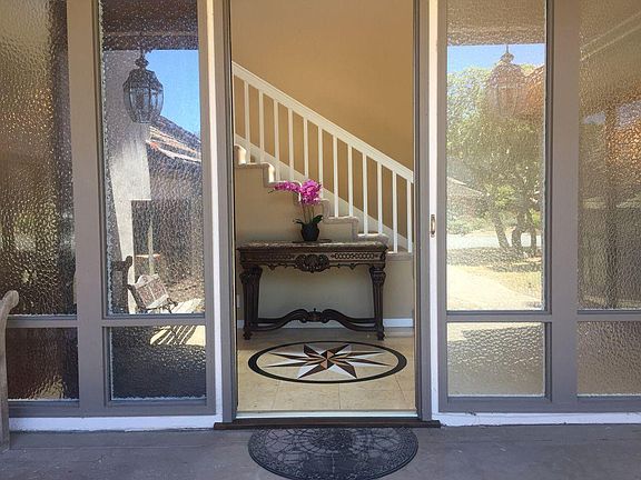 Front foyer with marble entry