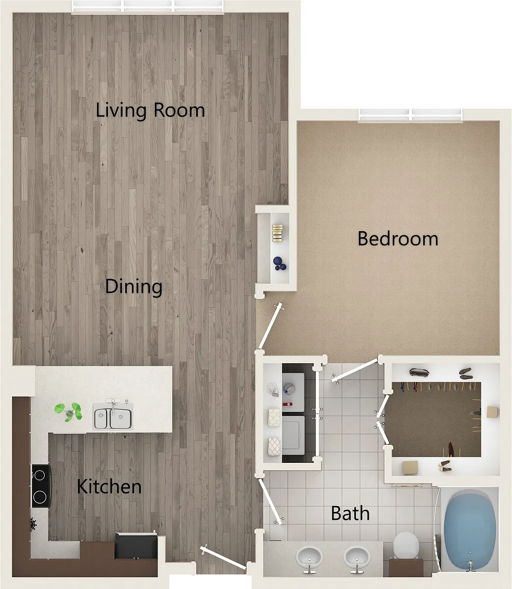 Floor plan A1T