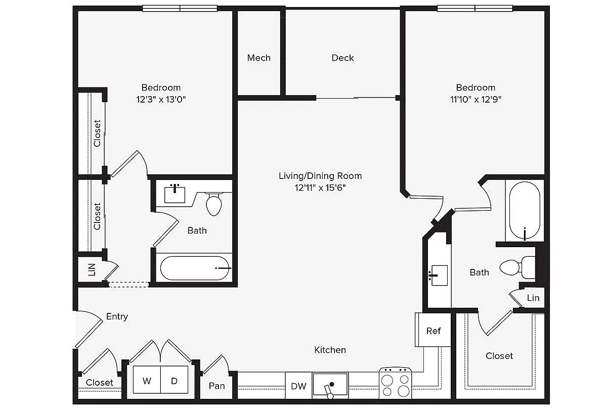Floor plan B2-1136