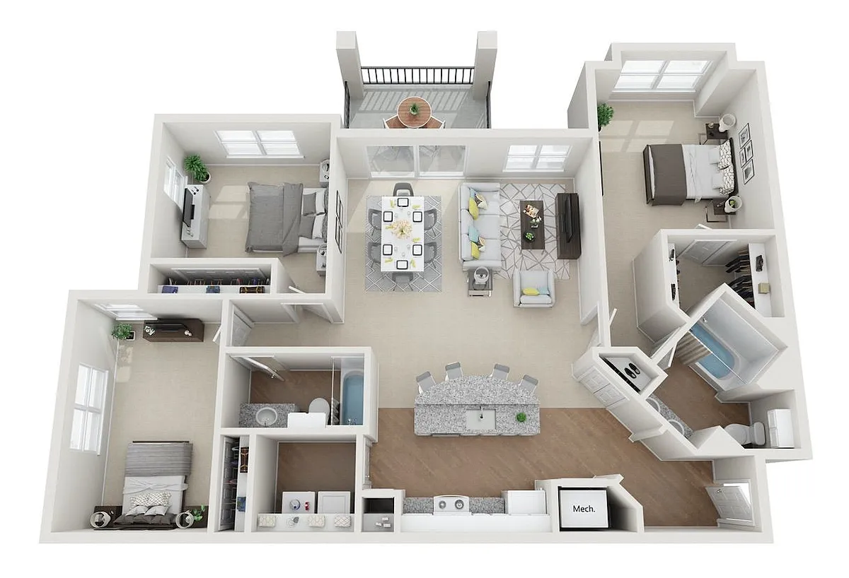 Floor plan Atlanta