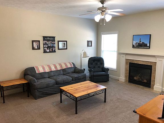 Living Room with Fireplace