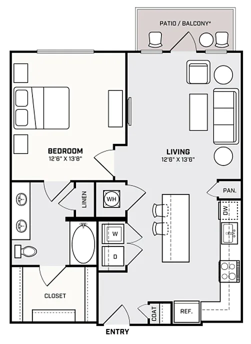 Floor plan A14