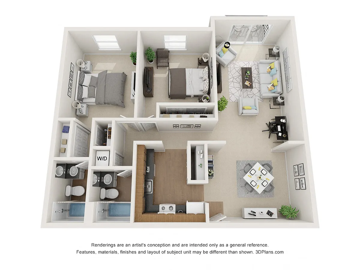Floor plan B7
