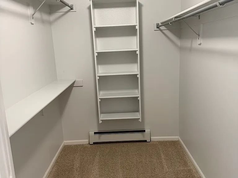Walk-in closet in Master Bedroom