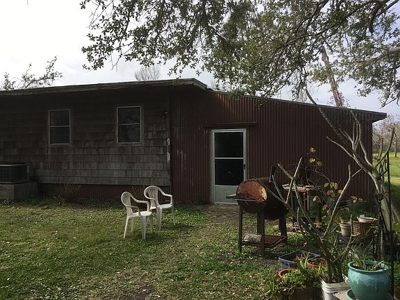 The back of the house