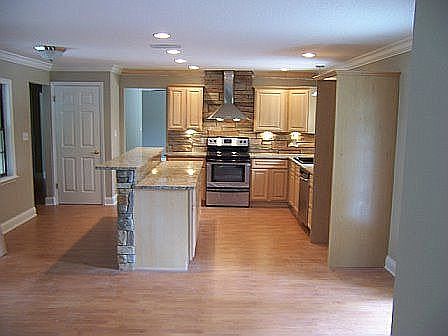 Kitchen view from Family Room