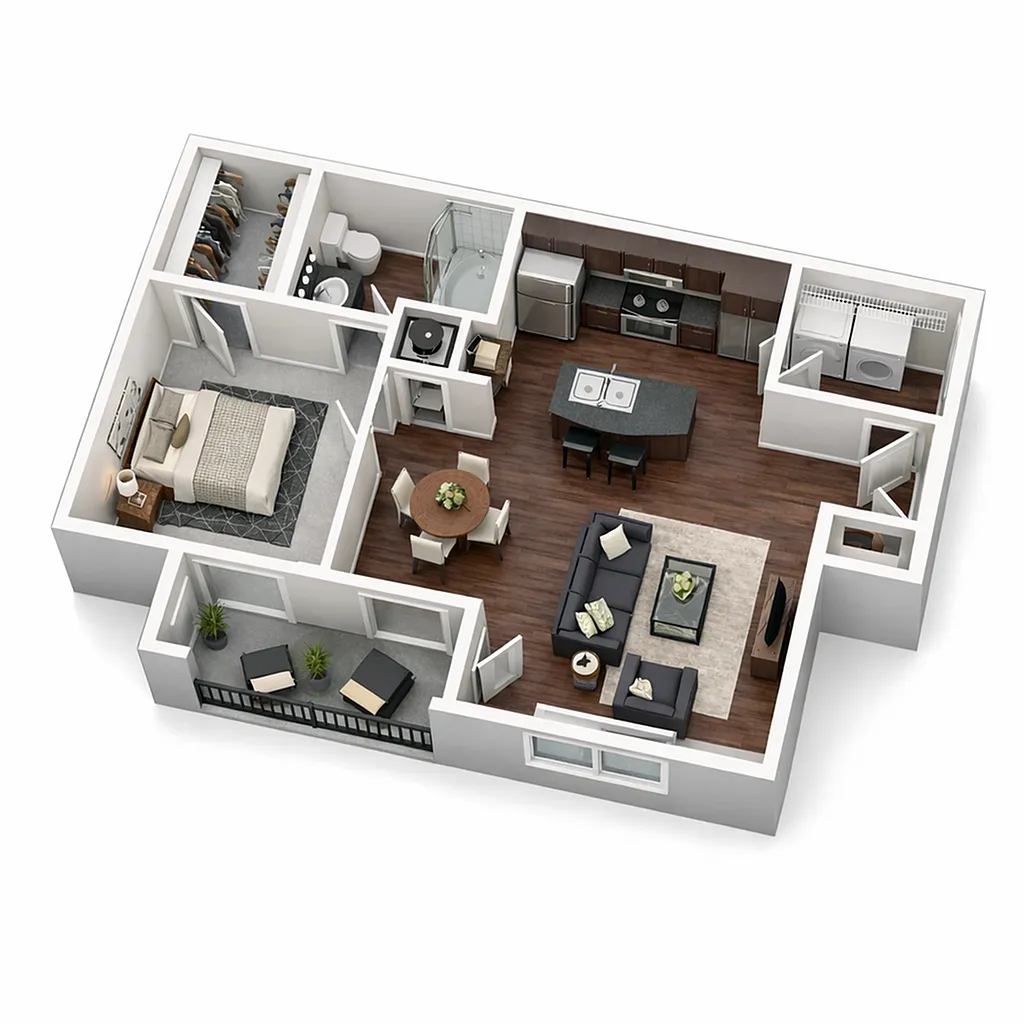 Floor plan Rodhos