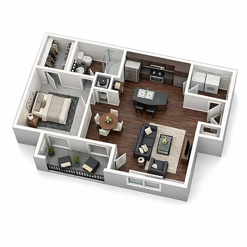 Floor plan Rodhos