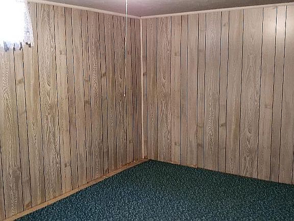 Basement spare room.