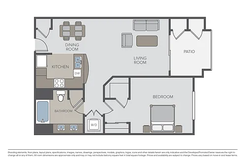 Floor plan Plan 1H