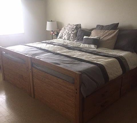 Master bedroom (Furniture not included)