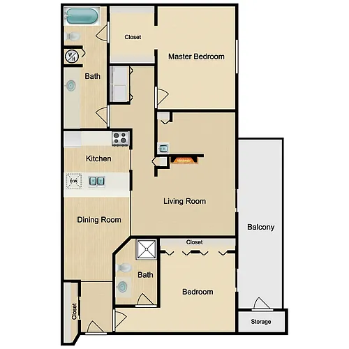 Floor plan B4 Classic
