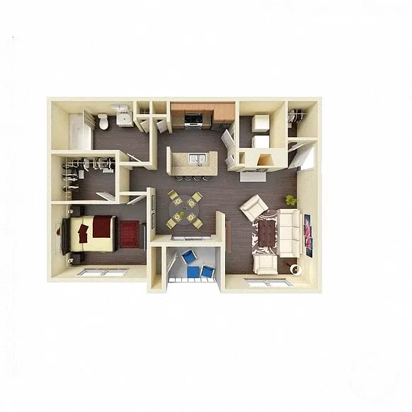 Floor plan The Kerbey Classic
