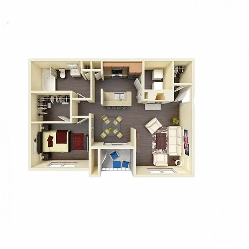 Floor plan The Kerbey Classic