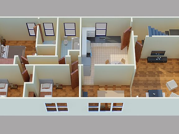 1st and 2nd Floor Layout