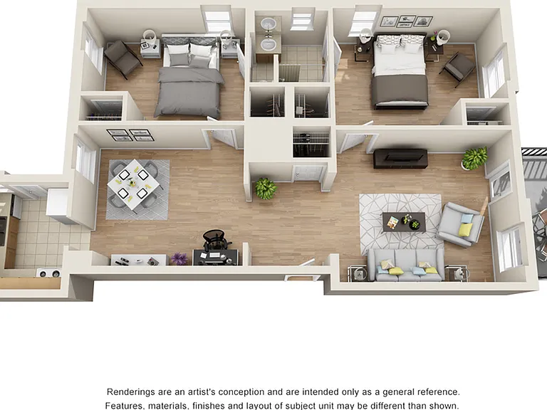 2 Bedroom | 1 Bathroom 2 Bedroom | 1 Bathroom