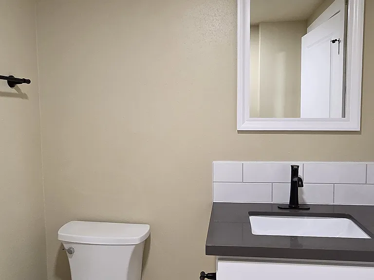 Toilet and vanity