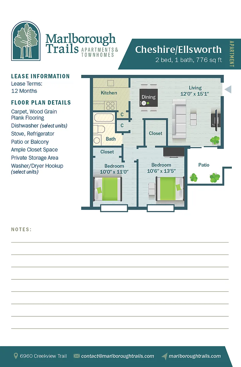 Floor plan Cheshire
