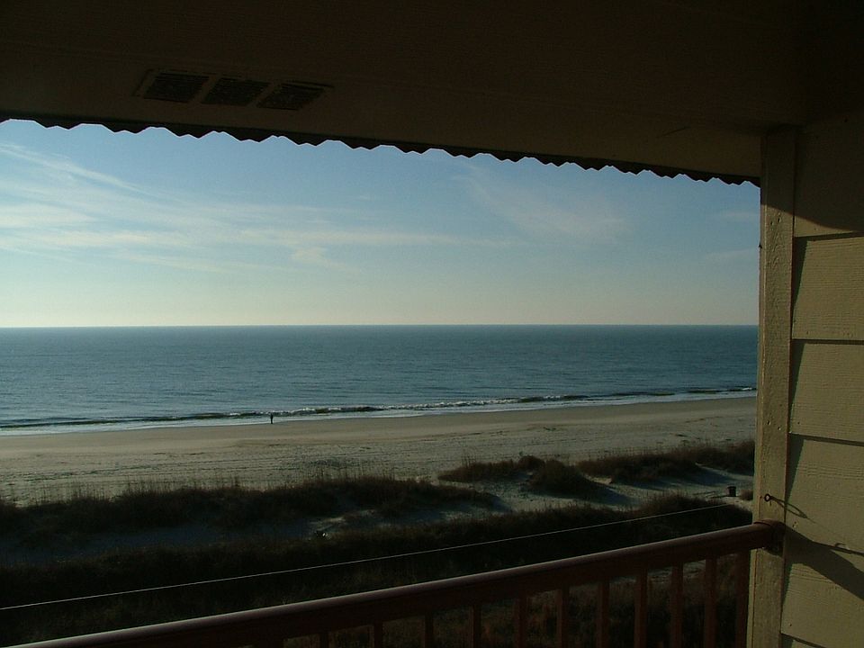 Ocean view from balcony