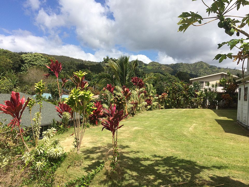 Beautiful landscaped yard