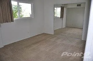 2nd Bedroom with Mirrored Closet Doors