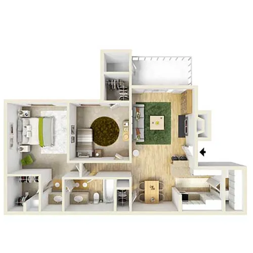 Floor plan B1F- W/D
