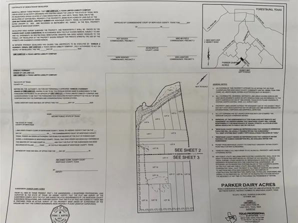 LOT 7 Parker Dairy Rd, Forestburg, TX 76239